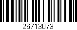 Código de barras (EAN, GTIN, SKU, ISBN): '26713073'