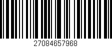 Código de barras (EAN, GTIN, SKU, ISBN): '27084657968'