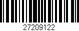 Código de barras (EAN, GTIN, SKU, ISBN): '27209122'