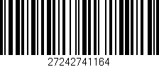 Código de barras (EAN, GTIN, SKU, ISBN): '27242741164'