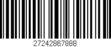 Código de barras (EAN, GTIN, SKU, ISBN): '27242867888'