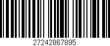 Código de barras (EAN, GTIN, SKU, ISBN): '27242867895'