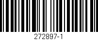 Código de barras (EAN, GTIN, SKU, ISBN): '272897-1'