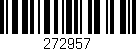 Código de barras (EAN, GTIN, SKU, ISBN): '272957'