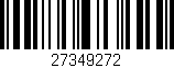 Código de barras (EAN, GTIN, SKU, ISBN): '27349272'