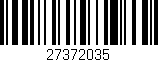 Código de barras (EAN, GTIN, SKU, ISBN): '27372035'