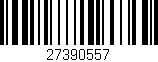 Código de barras (EAN, GTIN, SKU, ISBN): '27390557'