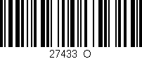 Código de barras (EAN, GTIN, SKU, ISBN): '27433_O'