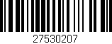Código de barras (EAN, GTIN, SKU, ISBN): '27530207'