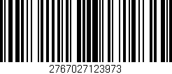 Código de barras (EAN, GTIN, SKU, ISBN): '2767027123973'
