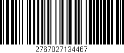 Código de barras (EAN, GTIN, SKU, ISBN): '2767027134467'