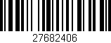 Código de barras (EAN, GTIN, SKU, ISBN): '27682406'