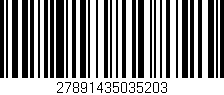 Código de barras (EAN, GTIN, SKU, ISBN): '27891435035203'