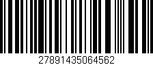 Código de barras (EAN, GTIN, SKU, ISBN): '27891435064562'