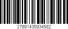 Código de barras (EAN, GTIN, SKU, ISBN): '27891435934582'