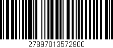 Código de barras (EAN, GTIN, SKU, ISBN): '27897013572900'