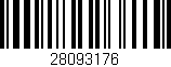 Código de barras (EAN, GTIN, SKU, ISBN): '28093176'