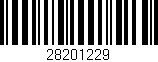 Código de barras (EAN, GTIN, SKU, ISBN): '28201229'