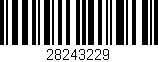 Código de barras (EAN, GTIN, SKU, ISBN): '28243229'