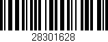 Código de barras (EAN, GTIN, SKU, ISBN): '28301628'