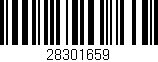 Código de barras (EAN, GTIN, SKU, ISBN): '28301659'
