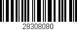 Código de barras (EAN, GTIN, SKU, ISBN): '28308080'