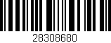 Código de barras (EAN, GTIN, SKU, ISBN): '28308680'