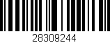 Código de barras (EAN, GTIN, SKU, ISBN): '28309244'