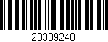 Código de barras (EAN, GTIN, SKU, ISBN): '28309248'
