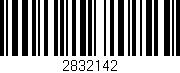 Código de barras (EAN, GTIN, SKU, ISBN): '2832142'