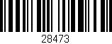Código de barras (EAN, GTIN, SKU, ISBN): '28473'