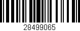 Código de barras (EAN, GTIN, SKU, ISBN): '28499065'