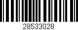 Código de barras (EAN, GTIN, SKU, ISBN): '28533028'