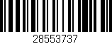 Código de barras (EAN, GTIN, SKU, ISBN): '28553737'