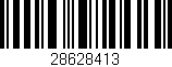 Código de barras (EAN, GTIN, SKU, ISBN): '28628413'