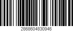 Código de barras (EAN, GTIN, SKU, ISBN): '2868604830946'
