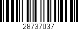Código de barras (EAN, GTIN, SKU, ISBN): '28737037'