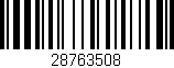 Código de barras (EAN, GTIN, SKU, ISBN): '28763508'