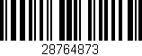 Código de barras (EAN, GTIN, SKU, ISBN): '28764873'