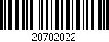 Código de barras (EAN, GTIN, SKU, ISBN): '28782022'