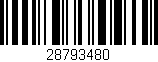 Código de barras (EAN, GTIN, SKU, ISBN): '28793480'