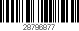 Código de barras (EAN, GTIN, SKU, ISBN): '28796877'