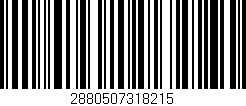 Código de barras (EAN, GTIN, SKU, ISBN): '2880507318215'