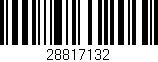 Código de barras (EAN, GTIN, SKU, ISBN): '28817132'