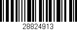 Código de barras (EAN, GTIN, SKU, ISBN): '28824913'