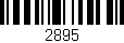 Código de barras (EAN, GTIN, SKU, ISBN): '2895'