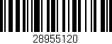 Código de barras (EAN, GTIN, SKU, ISBN): '28955120'