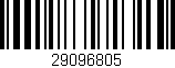Código de barras (EAN, GTIN, SKU, ISBN): '29096805'