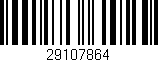 Código de barras (EAN, GTIN, SKU, ISBN): '29107864'
