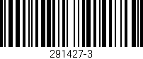 Código de barras (EAN, GTIN, SKU, ISBN): '291427-3'